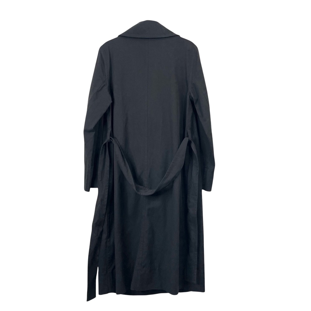 Everlane Drape‎ trench coat Size S black - Picture 9 of 10